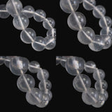 Japanese Natural Quartz 11mm Bead Bracelet 34.4g (ID:10082)