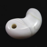 Japanese Natural Agate 34mm Magatama 12.9g (ID:10642)