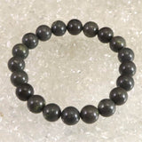 Japanese Natural Saji Stone 10mm Bead Bracelet 29.1g (ID:10706)