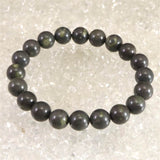Japanese Natural Saji Stone 10mm Bead Bracelet 29.1g (ID:10706)