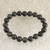 Japanese Natural Saji Stone 10mm Bead Bracelet 29.1g (ID:10706)