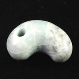 Natural Itoigawa Jadeite Blue 26mm Magatama 9.3g with Certificate (ID:10796)