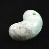 Natural Itoigawa Jadeite Blue 26mm Magatama 9.3g with Certificate (ID:10796)