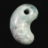 Natural Itoigawa Jadeite Blue 26mm Magatama 9.3g with Certificate (ID:10796)