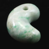 Natural Itoigawa Jadeite Light Green 28mm Magatama 13.05g with Certificate (ID:11594)