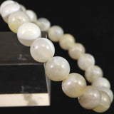 Japanese Natural Agate 10mm Bead Bracelet 29.0g (ID:11798)