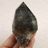 Japanese Natural Morion Black Quartz Rough Stone 246.22g (ID:11828)