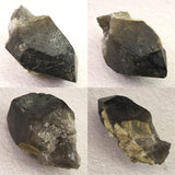 Japanese Natural Morion Black Quartz Rough Stone 246.22g (ID:11828)