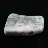 Japanese Natural Green Jadeite 41mm Tumbled Stone 32.8g (ID:12191)