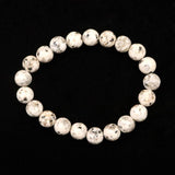Japanese Natural Ise Granite 10mm Bead Bracelet 29.3g (ID:12371)