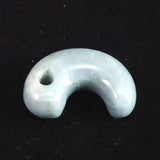 Natural Itoigawa Jadeite Green 24mm Magatama 5.6g with Certificate (ID:12489)