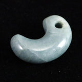 Natural Itoigawa Jadeite Green 24mm Magatama 5.6g with Certificate (ID:12489)