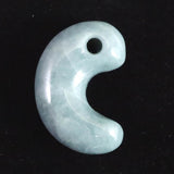 Natural Itoigawa Jadeite Green 24mm Magatama 5.6g with Certificate (ID:12489)