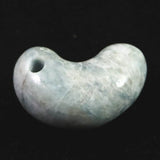 Natural Itoigawa Jadeite Blue 25mm Magatama 8.8g with Certificate (ID:14019)