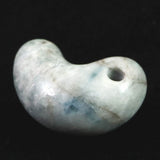Natural Itoigawa Jadeite Blue 25mm Magatama 8.8g with Certificate (ID:14019)