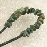 Izumo Jasper Tumble Bead ネックレス 35.8g with Directory Card (ID:14304)
