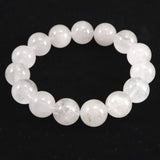 Japanese Natural Quartz Grade A Bead Bracelet 15mm 70.8g with Certificate (ID:14382)