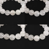 Japanese Natural Quartz Grade A Bead Bracelet 15mm 70.8g with Certificate (ID:14382)