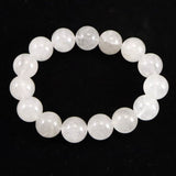 Japanese Natural Quartz Grade A Bead Bracelet 15mm 70.8g with Certificate (ID:14382)