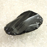 Japanese Natural Obsidian 53mm Lithic Artifact 22.2g (ID:15265)