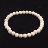 Japanese Natural Ninigi Quartz 6mm Bead Bracelet 9.9g (ID:15413)