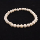 Japanese Natural Ninigi Quartz 6mm Bead Bracelet 9.9g (ID:15413)