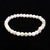 Japanese Natural Quartz AA Grade 6mm Bead Bracelet 9.8g (ID:15807)