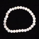 Japanese Natural Quartz AA Grade 6mm Bead Bracelet 9.8g (ID:15807)