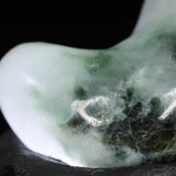 Natural Itoigawa Jadeite Light Green 31mm Magatama 13.04g with Certificate (ID:15823)