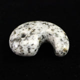 Japanese Natural Kurama Diorite 30mm Magatama 9.2g (ID:15927)