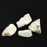 Japanese Natural Chalcedony 40mm Rough Stone Set of 4 86.8g (ID:15987)