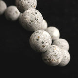 Japanese Natural Io Stone 12mm Bead Bracelet 38.4g (ID:17066)