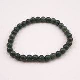 Izumo Jasper Bead Bracelet 6mm 10.2g with Certificate (ID:17144)