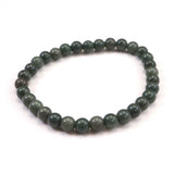 Izumo Jasper Bead Bracelet 6mm 10.2g with Certificate (ID:17144)