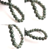 Izumo Jasper Bead Bracelet 6mm 10.2g with Certificate (ID:17144)