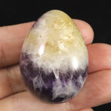 Japanese Natural Amethyst Egg 38mm 31.4g (ID:17521)