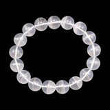 Japanese Natural Quartz 12mm Bead Bracelet 47.9g (ID:18296)