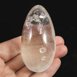 Japanese Natural Quartz Polished Egg Rainbow 70mm 128.8g (ID:18465)