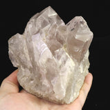 Japanese Natural Smoky Amethyst Quartz Cluster 980g (ID:19128)