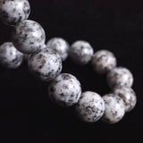 Japanese Natural Angel Snow Lite 10mm Bead Bracelet 26.3g (ID:20046)
