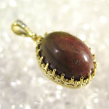 Japanese Natural Yufu Yellow Jasper 18mm Oval Pendanttop 18000g (ID:20171)
