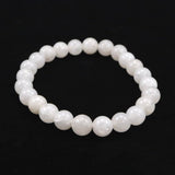 Japanese Natural Quartz AA Grade 8mm Bead Bracelet 18.4g (ID:20208)