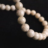 Japanese Natural Ninigi Quartz 6mm Bead Bracelet 10.3g (ID:20709)