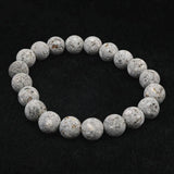 Japanese Natural Io Stone 10mm Bead Bracelet 25.9g (ID:20818)