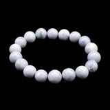 Natural Itoigawa Jadeite Lavender 11.5mm Bead Bracelet 45.1g with Certificate (ID:21765)