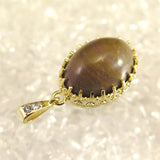 Japanese Natural Yufu Yellow Jasper 18mm Oval Pendanttop 18000g (ID:21768)