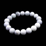 Natural Itoigawa Jadeite Lavender 11.5mm Bead Bracelet 45.3g with Certificate (ID:22054)