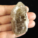 Japanese Natural Smoky Quartz Smoky Quartz Elestial Rough Stone 46.4g (ID:22878)