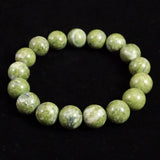 Japanese Natural Solomonite 12mm Bead Bracelet 47.4g (ID:24059)