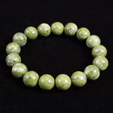 Japanese Natural Solomonite 12mm Bead Bracelet 47.4g (ID:24059)